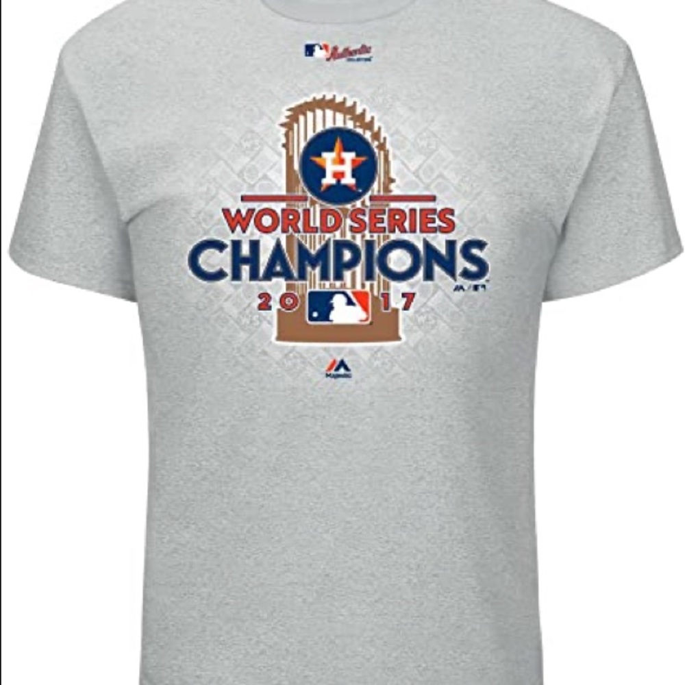 Majestic Houston Astros World Series Champion 2017 T Shirt